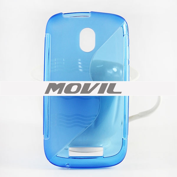 NP-2161 Forma de S TPU  funda para BMOBILE AX620-0